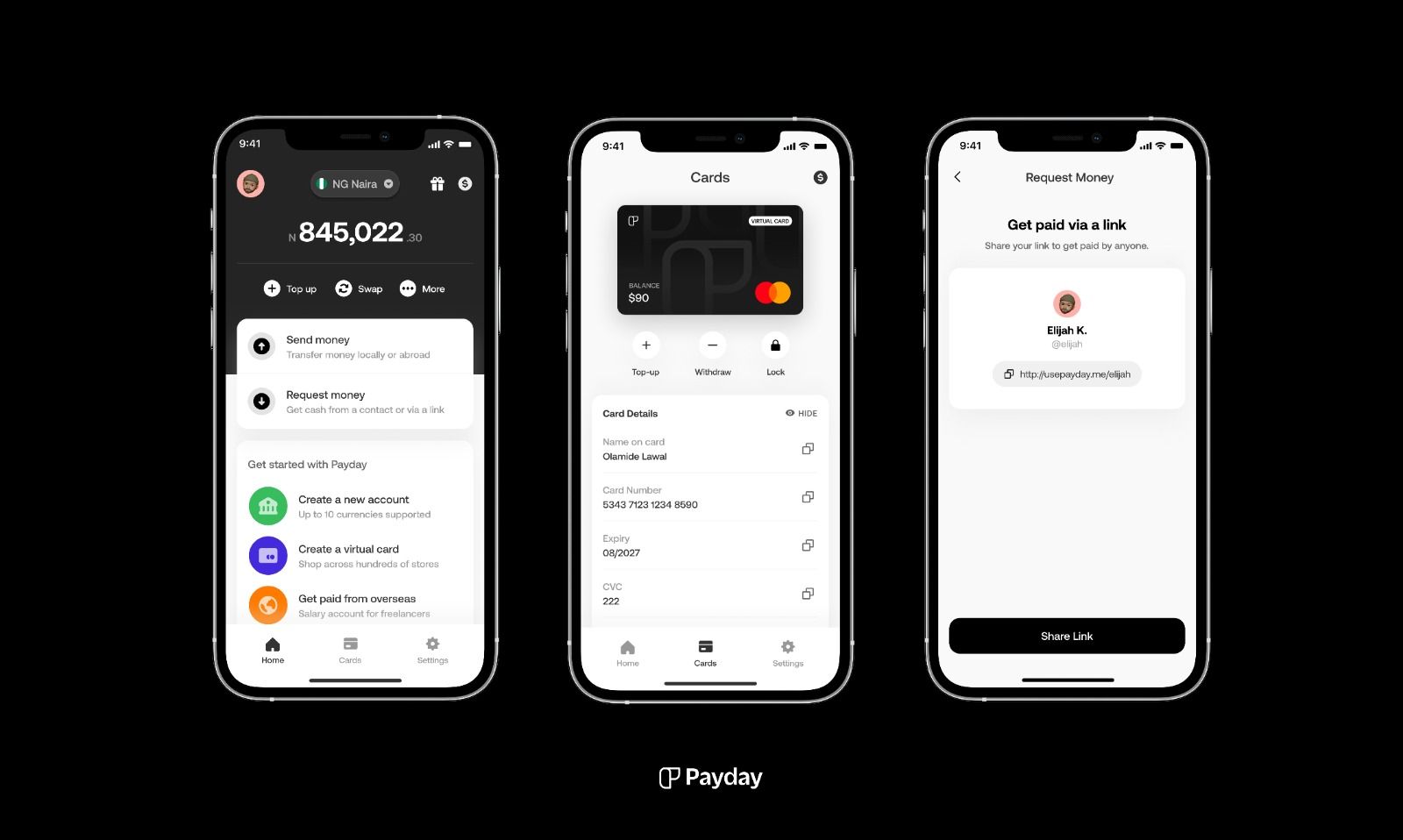Payday mobile app