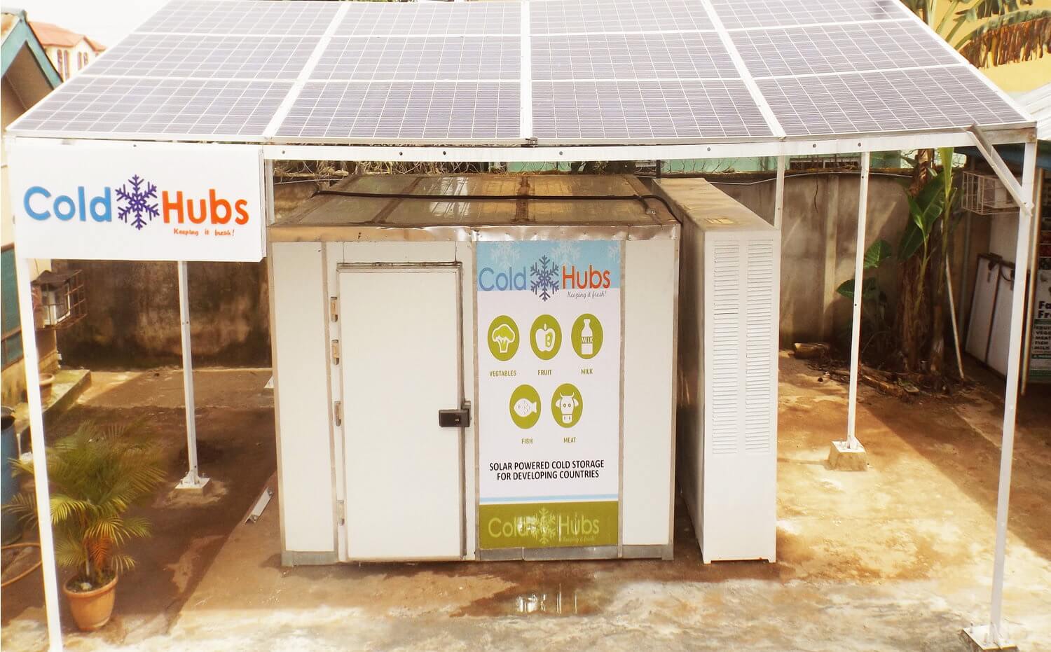 ColdHubs, solar-powered cold storage