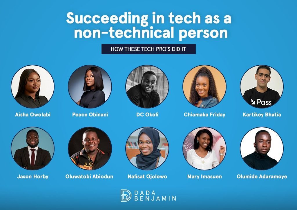 Succeeding in tech as a non-technical person: How these 20 professionals did it