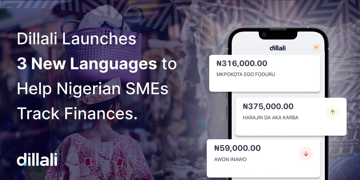 Dillali launches 3 new languages to help Nigerian SMEs track finances