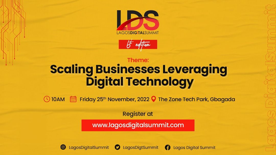#LDS2022 will focus on scaling Nigerian businesses with digital technology