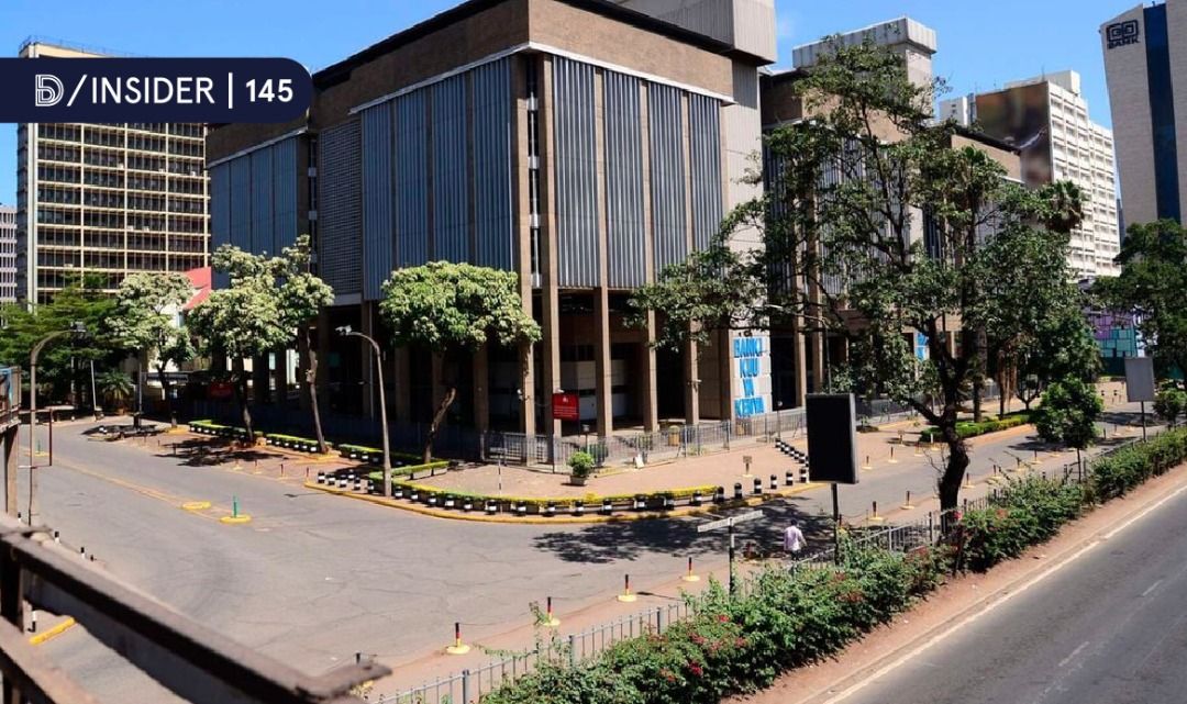 The Central Bank of Kenya in Nairobi.