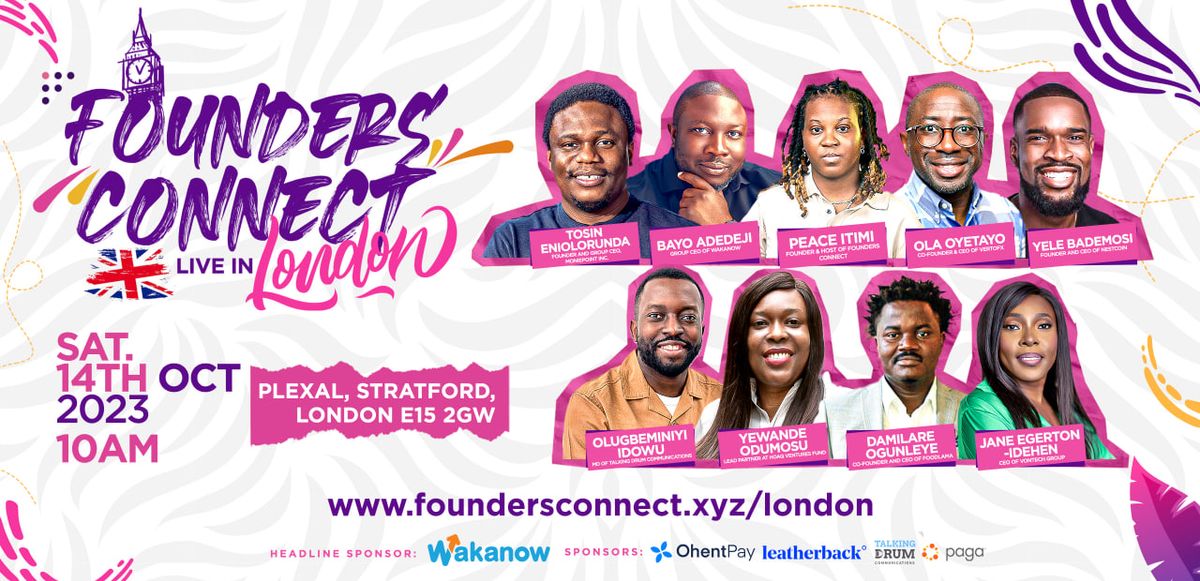 Founders Connect takes its signature live event to London, United Kingdom