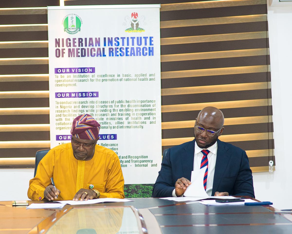 Syndicate Bio signs drug research MoU with Nigerian Institute of Medical Research