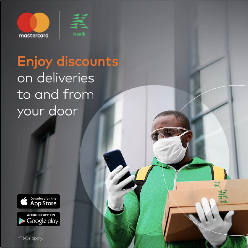 Kwik Delivery partners with Mastercard to provide discounts to Nigerian cardholders