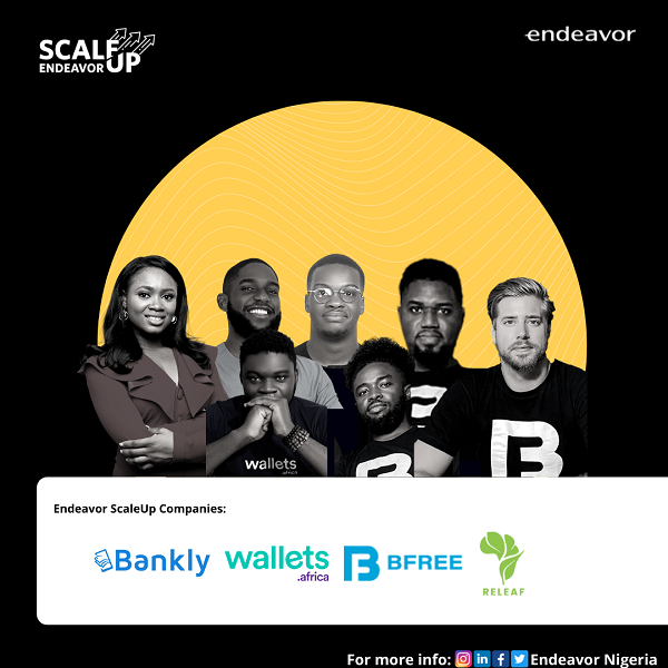 Endeavor Nigeria commences Endeavour ScaleUp Program to support 7 entrepreneurs