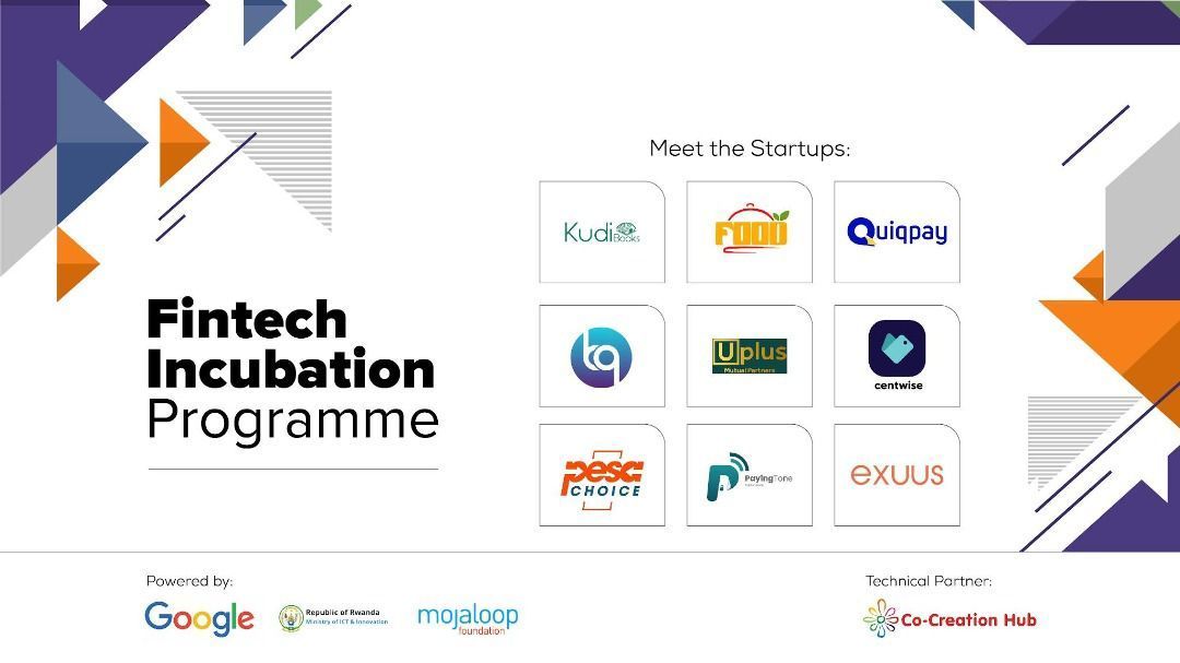 CcHUB, Google presents 9 startups for Fintech Incubation Programme in Rwanda