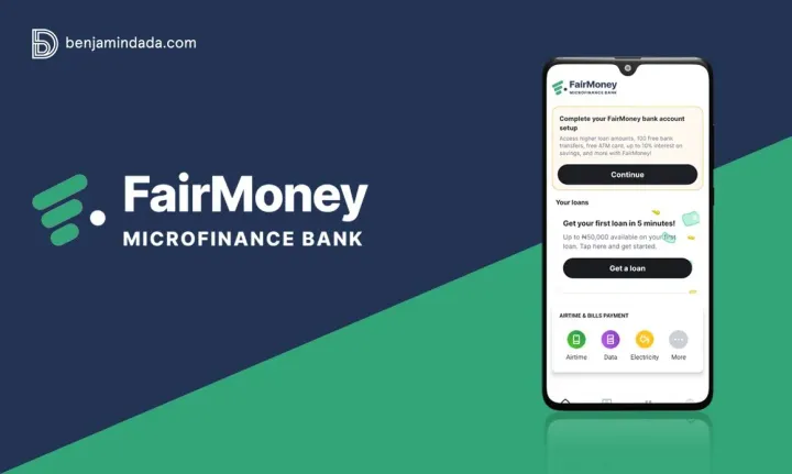 REVIEW: My first impression of FairMoney - digital bank, instant loan app