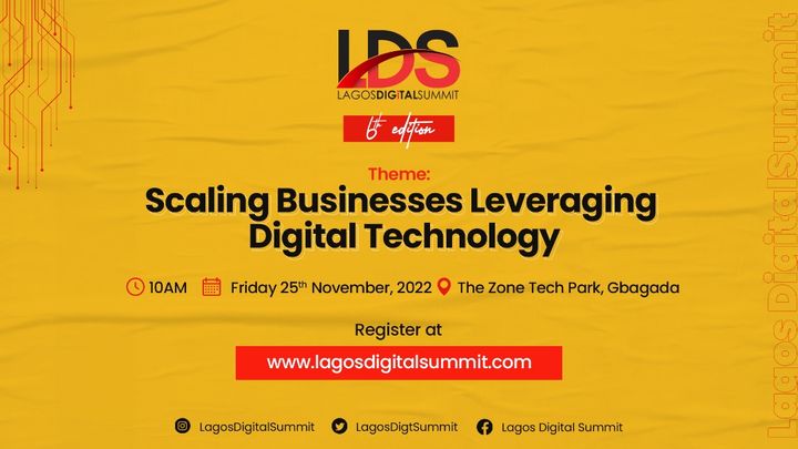 #LDS2022 will focus on scaling Nigerian businesses with digital technology