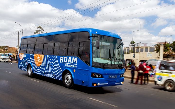 Roam Move, Kenya's first locally manufactured electric bus