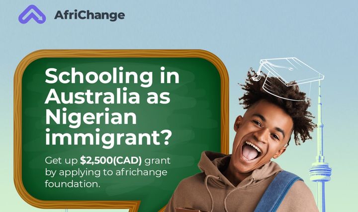AfriChange foundation to offer $2500(CAD) grant to international students