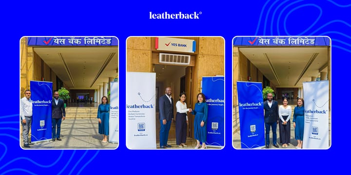 Leatherback and YES BANK Partner to enable Indian Rupee transfers for global remittance
