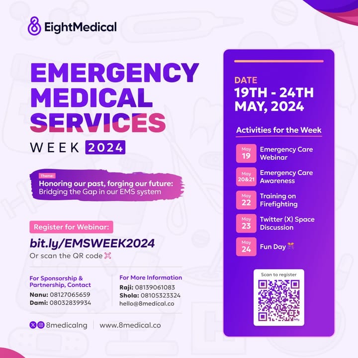 Eight Medical Announces Inaugural Emergency Medical Services (EMS) Week