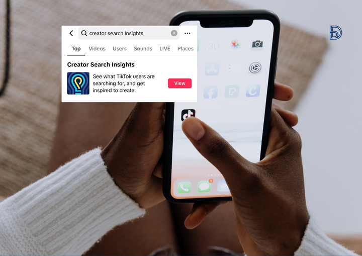 How to use the Creator Search Insights tool in your TikTok content strategy