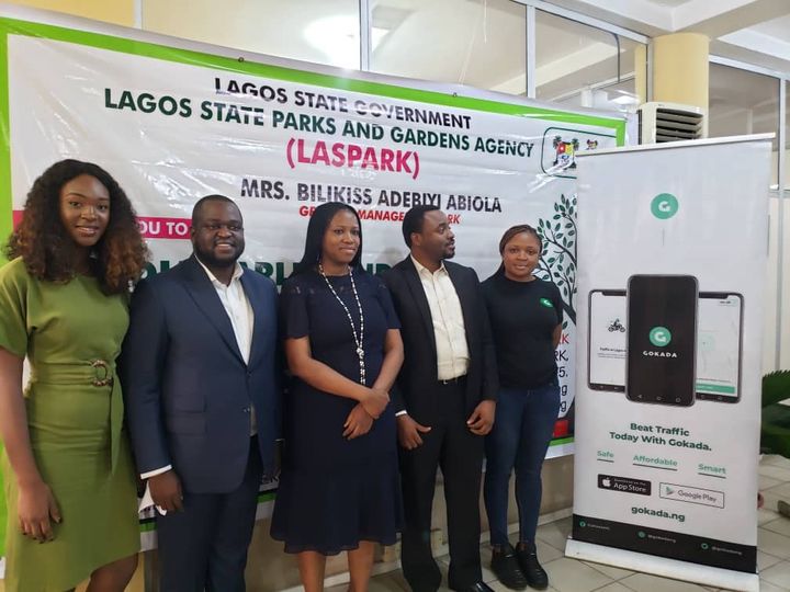 Gokada partners with Lagos State Government to plant 100,000 trees