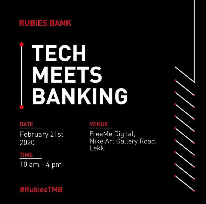 Rubies Bank to host the maiden edition of Tech Meets Banking