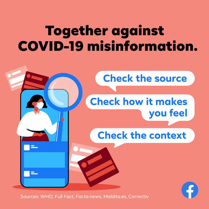 Facebook and WHO Africa's new campaign tackles Covid-19 misinformation
