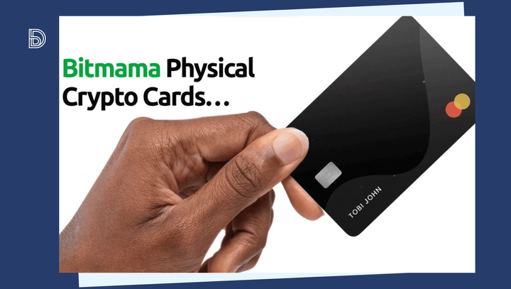 Bitmama launches physical crypto debit cards